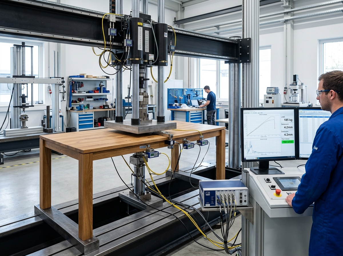 Table & Desk Structural Load Testing