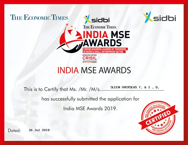 India MSE Awards Winner